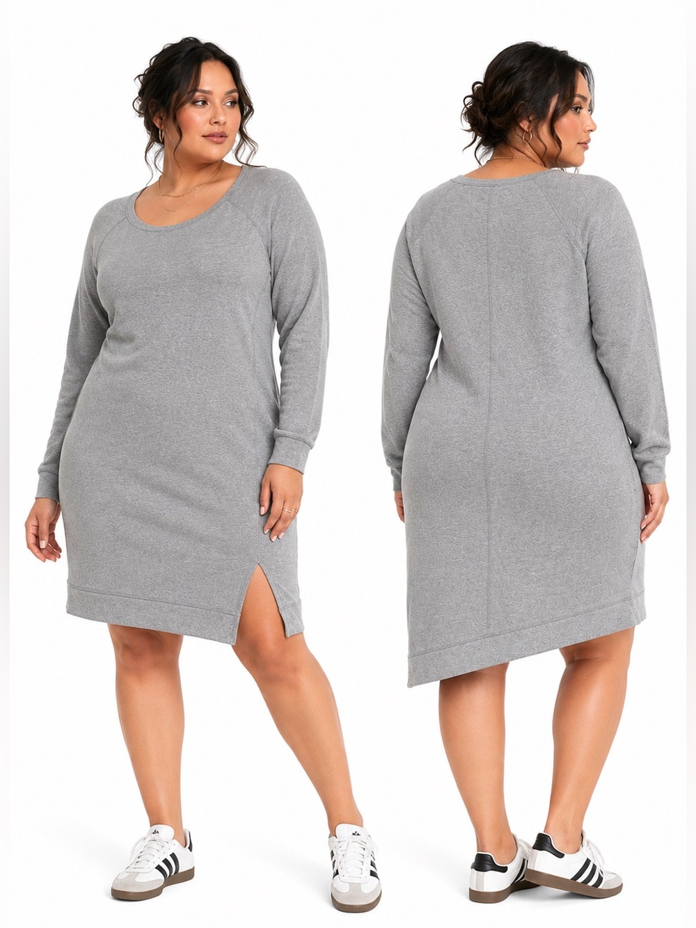 TORRID FRENCH TERRY SWEATSHIRT DRESS